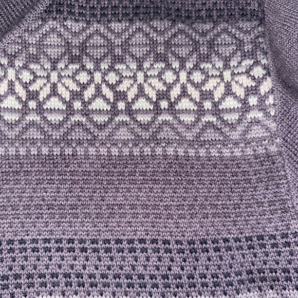 Prana sweater dress hooded gray xl stripe - Picture 3 of 4